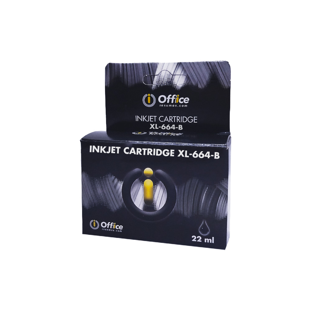 CART ALTER PREMIUM #664XL  NEGRO 22ML OFF-CAR046 F6V29AL 18 ML 1115 / 2675 / 2676 / 2677 / 2678 / 5075 / 5076 / 5085 / 5275 / 2135 / 3635 / 3835 / 4535 / 4675 / 4676 / 4678 / 3636 F6V30AL / 2675 3775 ?TWN
